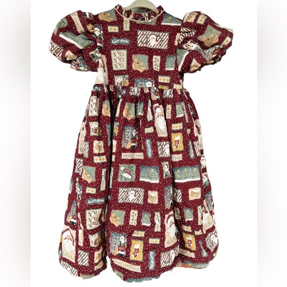 Daisy Kingdom Christmas dress Size 4 - Picture 1 of 11